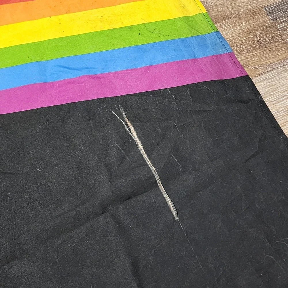 Pink Floyd Dark Side Of The Moon Wall Tapestry Banner Flag Vintage‎ 7 Ft By 5 Ft